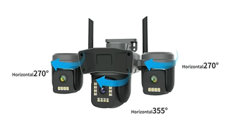 دوربین مدار بسته نت ملی 3 لنز اوکم پرو SF4-OKAM 4Gl1 LENSE REALY 15MP
