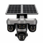 دوربین مداربسته پنل خورشیدی 4لنز هاییزی مدل SF4-T4 SOLAR RS-4G HIEASY