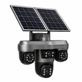 دوربین مداربسته پنل خورشیدی 4لنز هاییزی مدل SF4-T4 SOLAR RS-4G HIEASY
