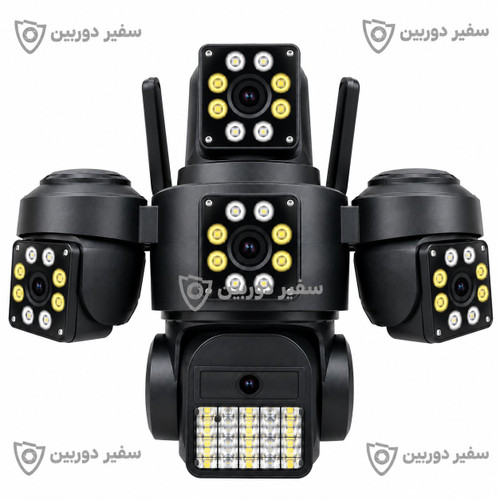دوربین مداربسته سیم کارتی 4لنز هاییزی مدل SF4-T4 LENSE R880G HIEASY